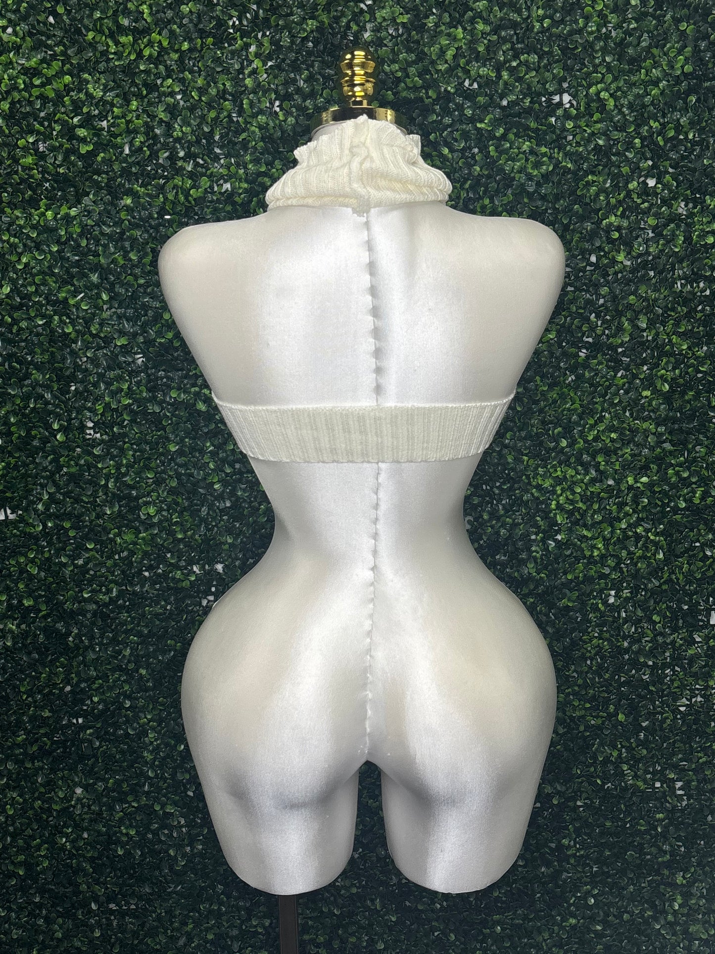 Ivory Halter-Top